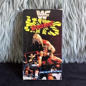 WWF Greatest Hits 1991 VHS Mr Perfect Hulk Hogan The Hammer Tugboat Wrestling